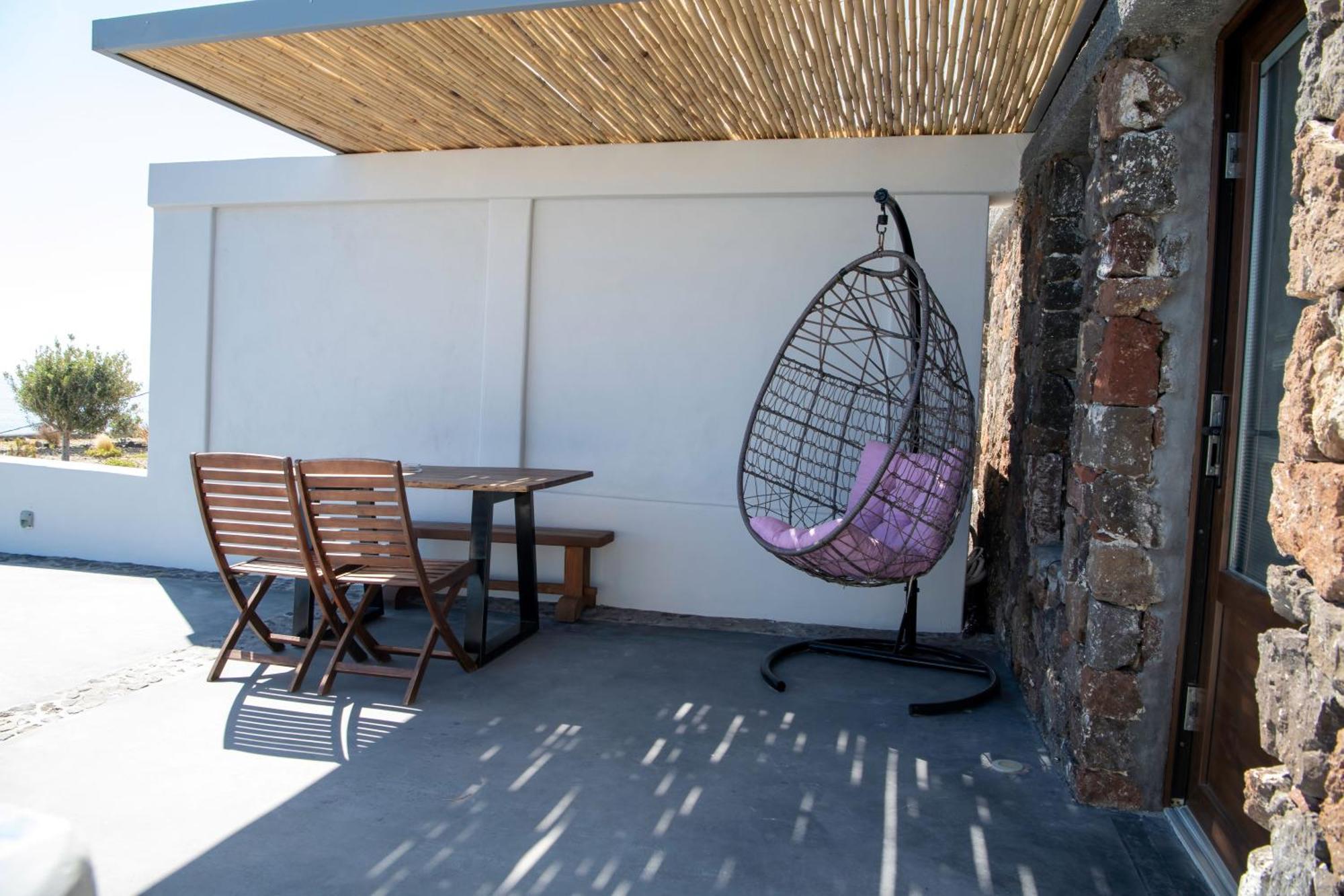 Luxe Efis Home Sea View 4 Villas & 4 Prive Jacuzzi Imerovigli  Bagian luar foto
