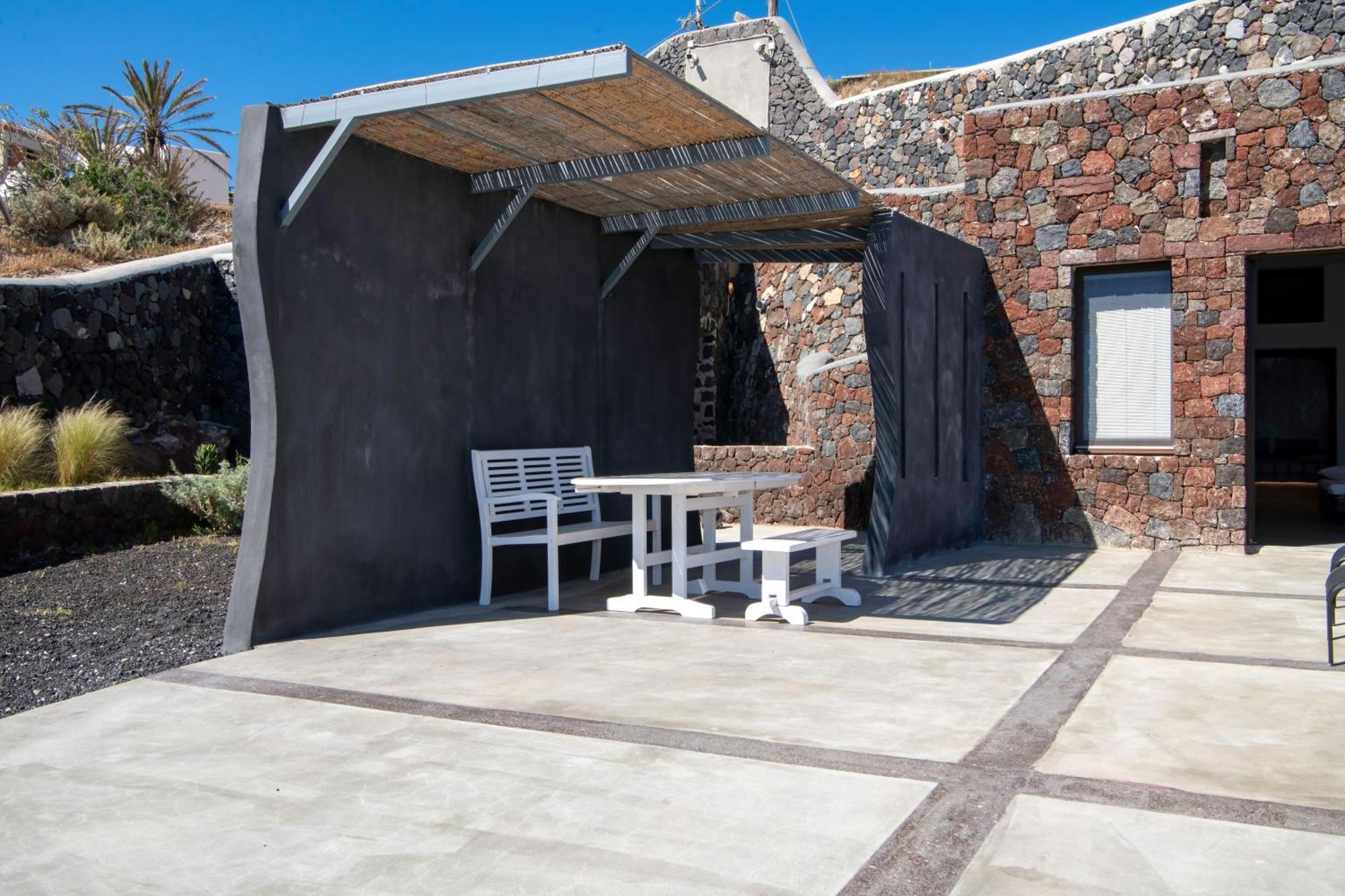 Luxe Efis Home Sea View 4 Villas & 4 Prive Jacuzzi Imerovigli  Bagian luar foto