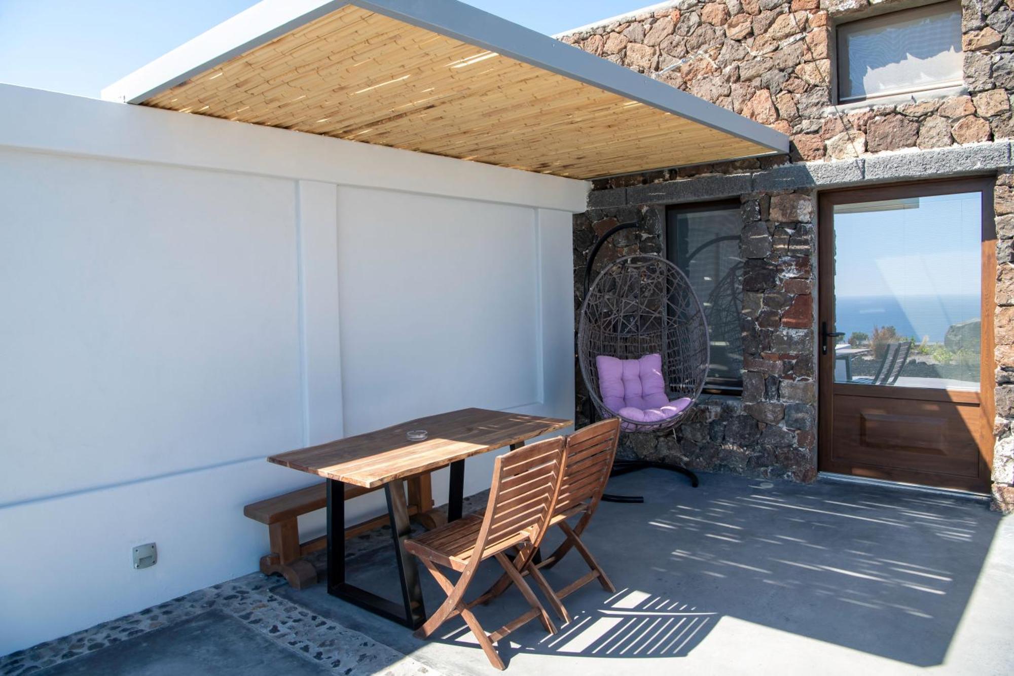 Luxe Efis Home Sea View 4 Villas & 4 Prive Jacuzzi Imerovigli  Bagian luar foto