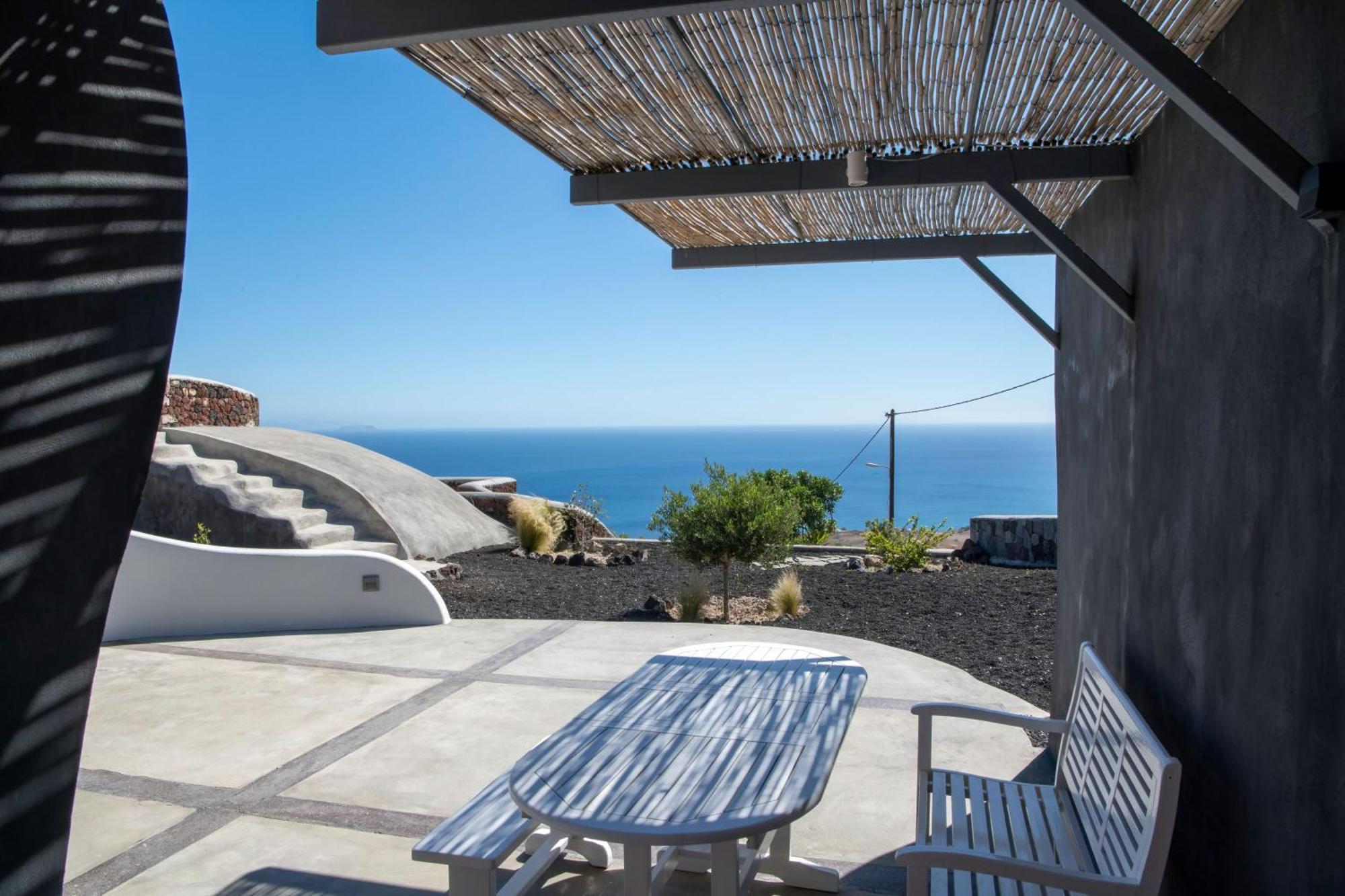 Luxe Efis Home Sea View 4 Villas & 4 Prive Jacuzzi Imerovigli  Bagian luar foto